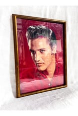 Framed Vintage Print of Elvis