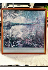Impressionist to Early Modern Paintings, framed exhibition poster