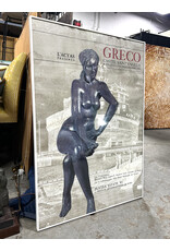 Greco, framed museum exhibition poster