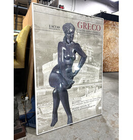 Greco, framed museum exhibition poster