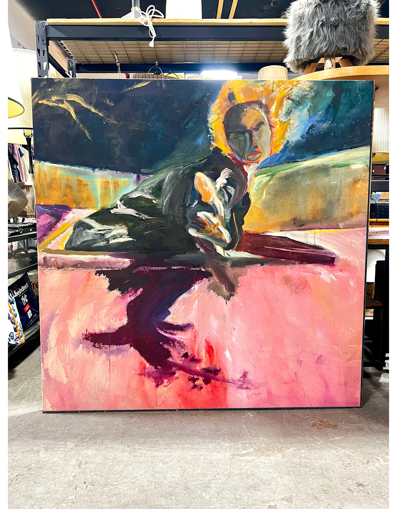 The Winner Takes It All, oil on canvas