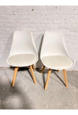 Modern White Side Chair