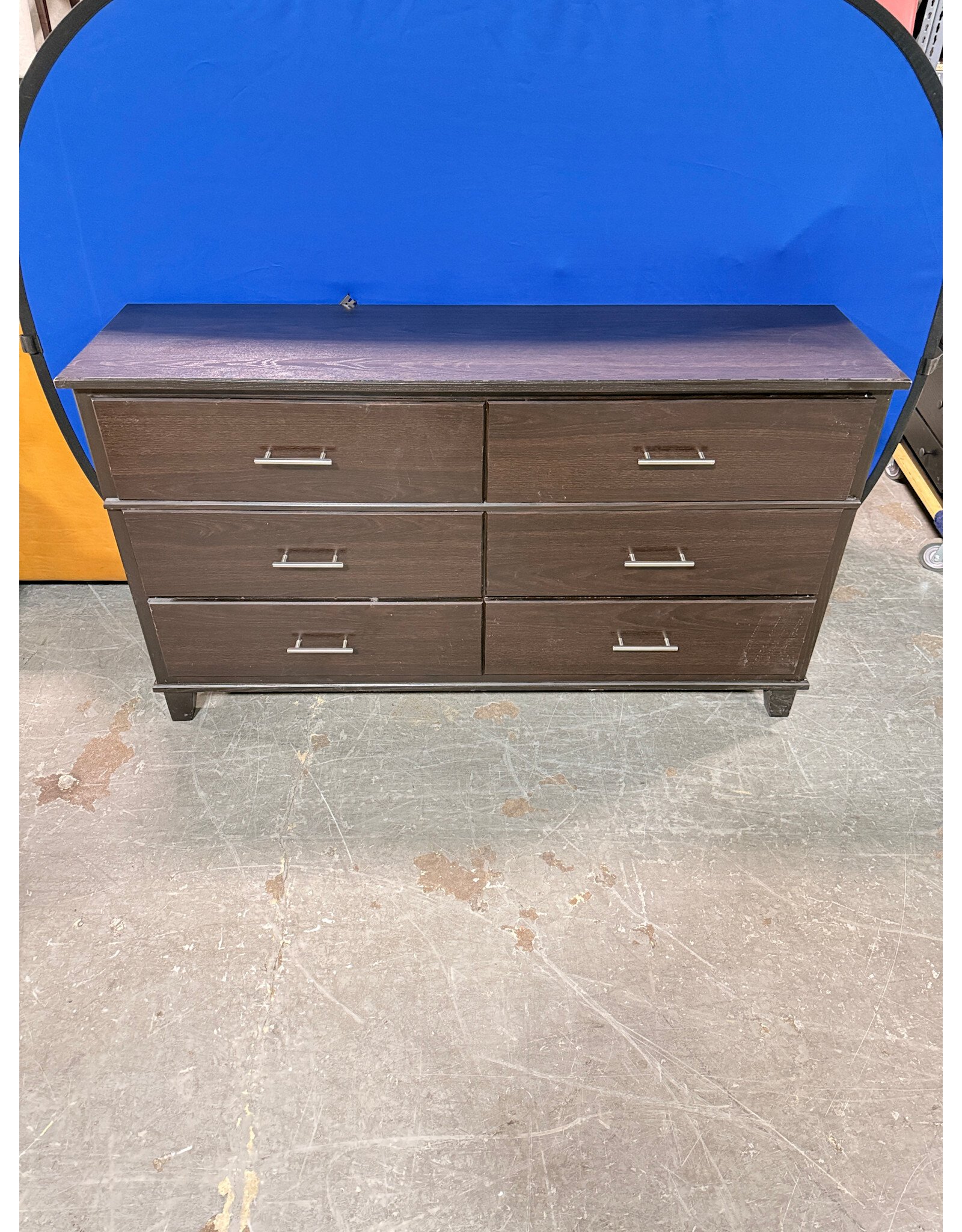 Brown 6-Drawer dresser