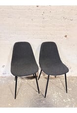 Inmod Sigfried Charcoal Boucle Side Chair