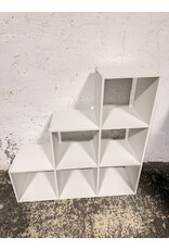 Step White Cube Shelf
