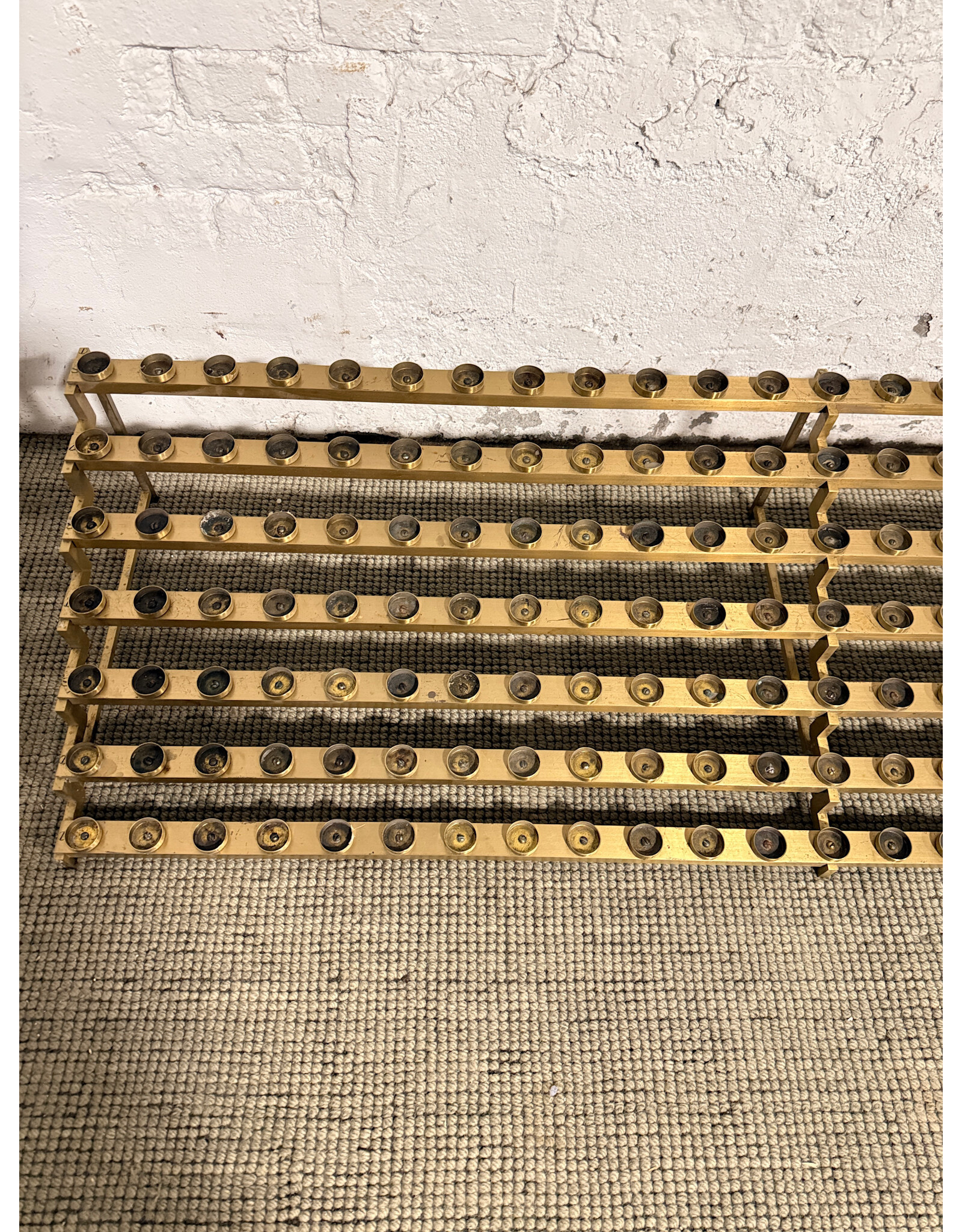 Vintage Brass Votive Candle Stand