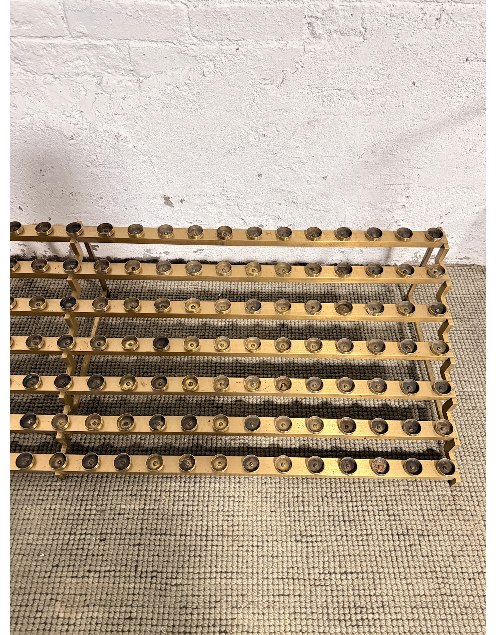 Vintage Brass Votive Candle Stand