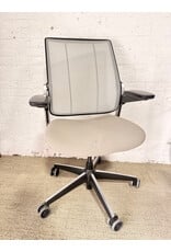 Black & Grey Rolling Office Chair