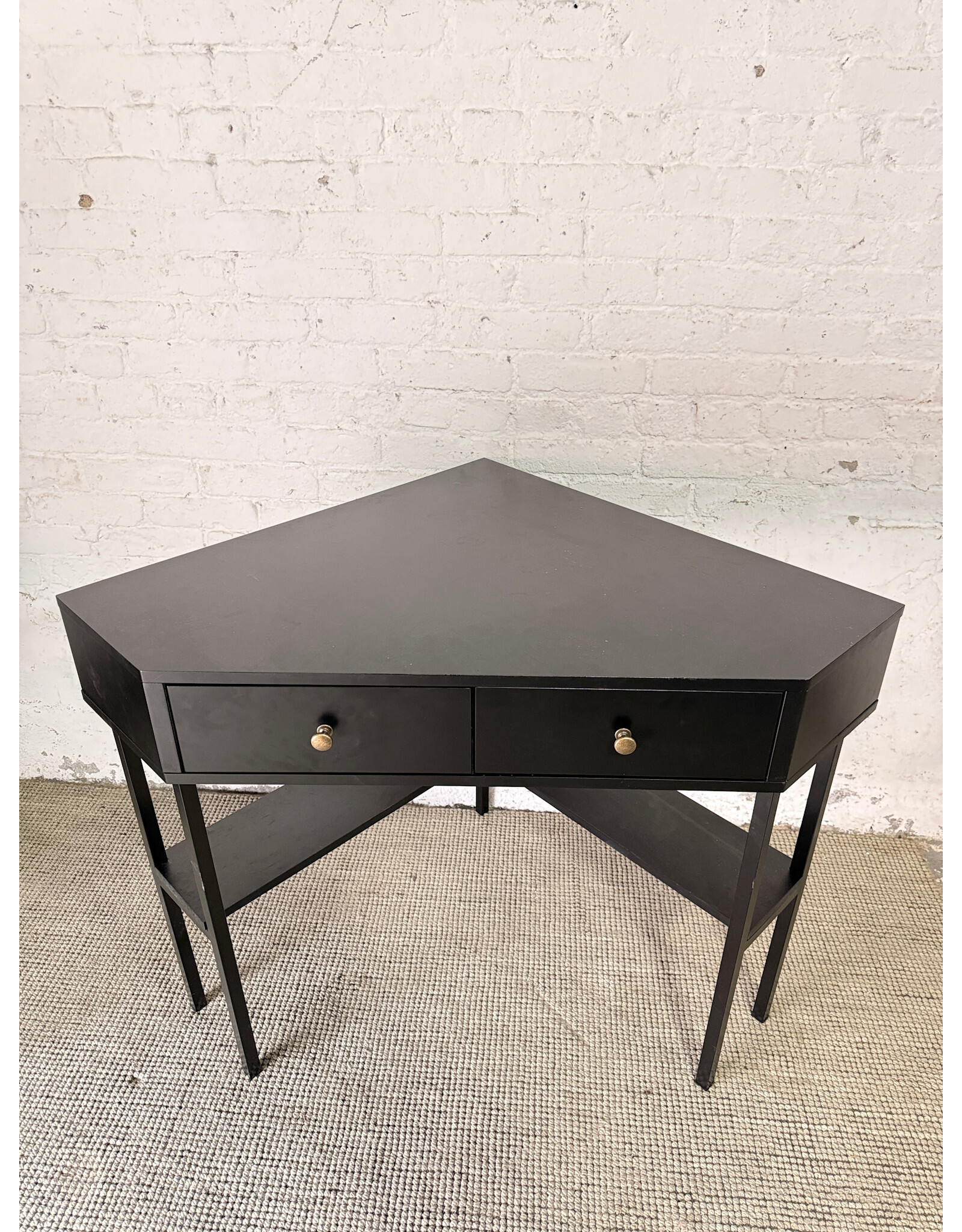 Modern Wood Corner Computer Desk