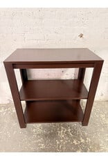 Modern Brown 3-Tier Storage Display Shelf