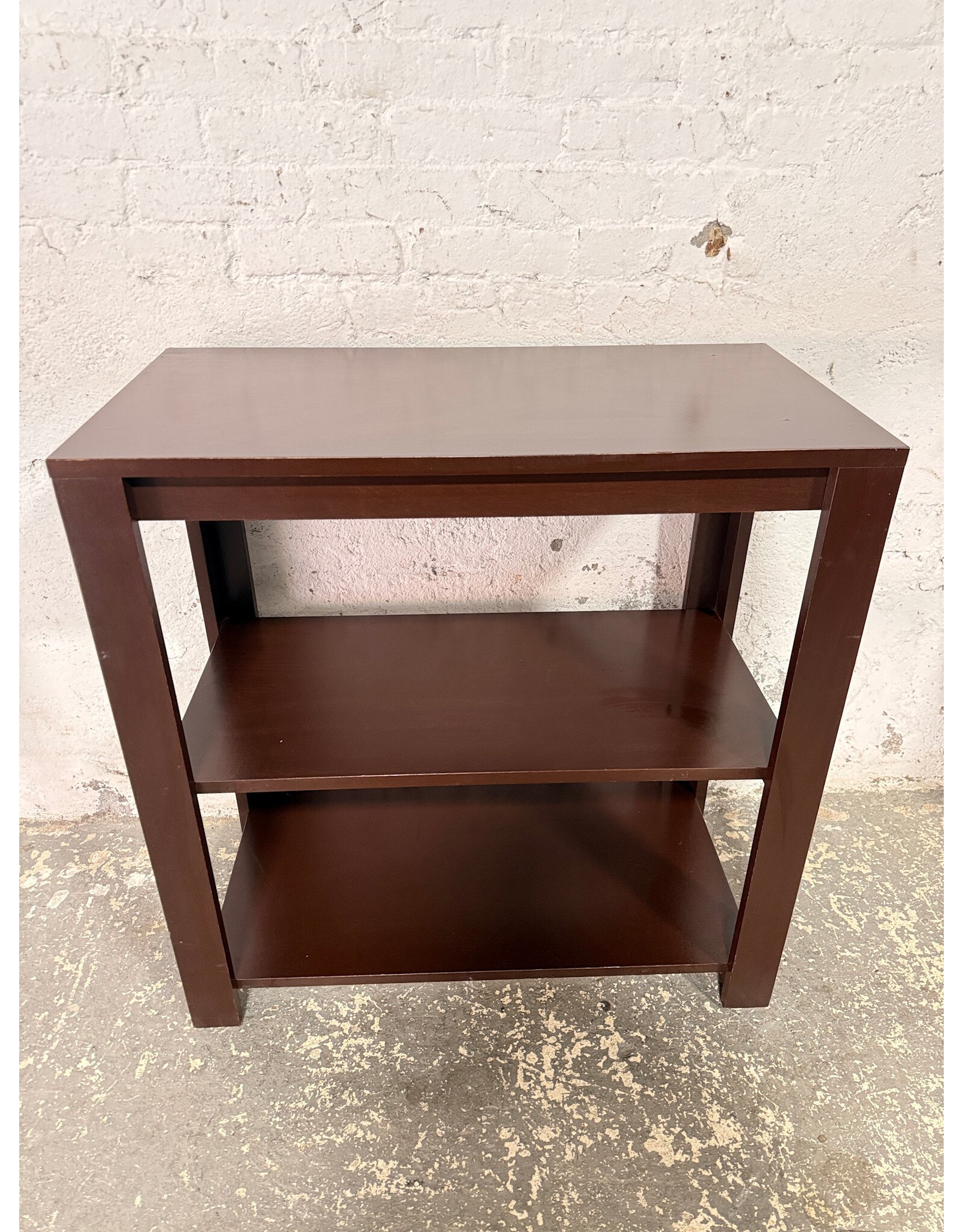 Modern Brown 3-Tier Storage Display Shelf