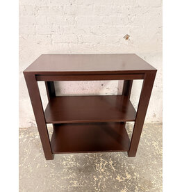 Modern Brown 3-Tier Storage Display Shelf