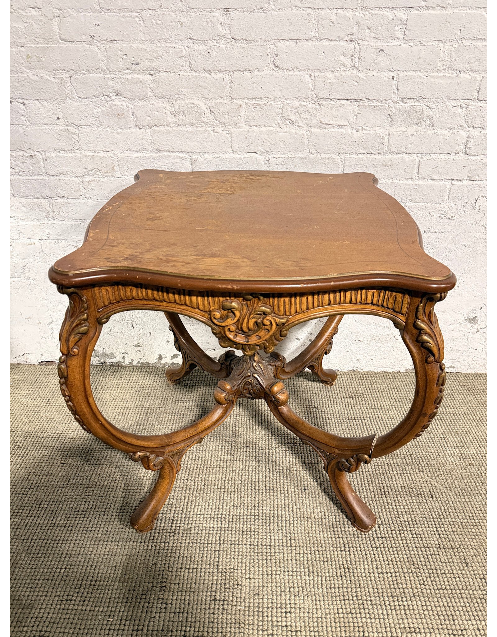 Antique French Baroque or Rococo Style Center Table