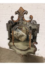 18th-Century Venetian Mirror, Featuring An Ornate, Contoured Frame.