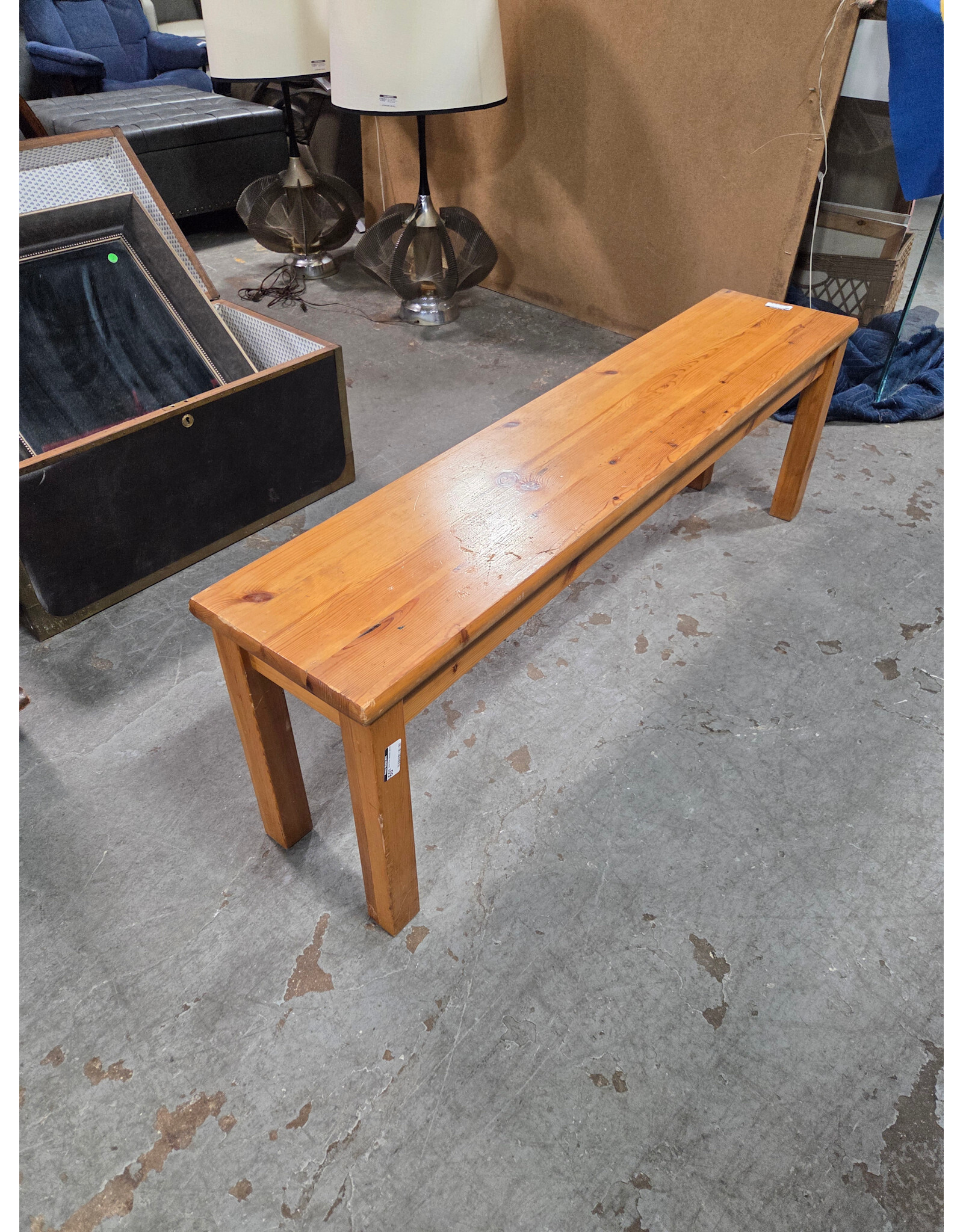 Solid Pine Wooden Bench