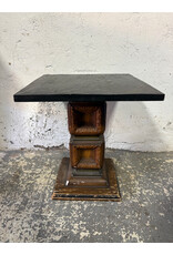 Ornate Slate Top Side Table