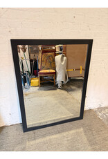 Black Frame Rectangular Wall Mirror