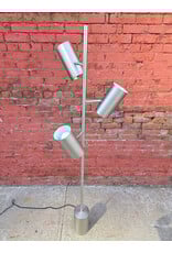 CB2 Trio Brushed Nickel Floor Lamp