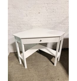 Modern Wood 1-Drawer Corner Desk