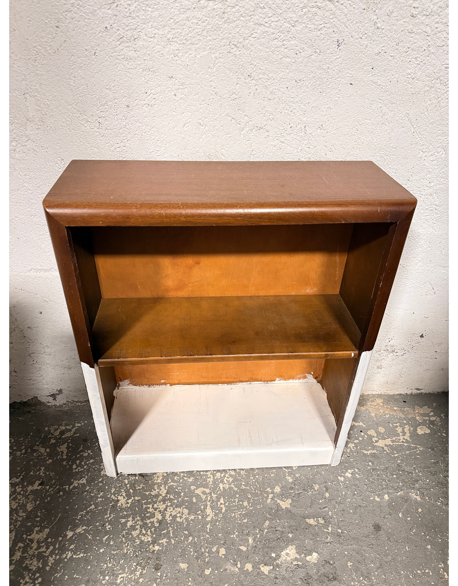 Mid-Century Solid Mahogany Small Bookcase