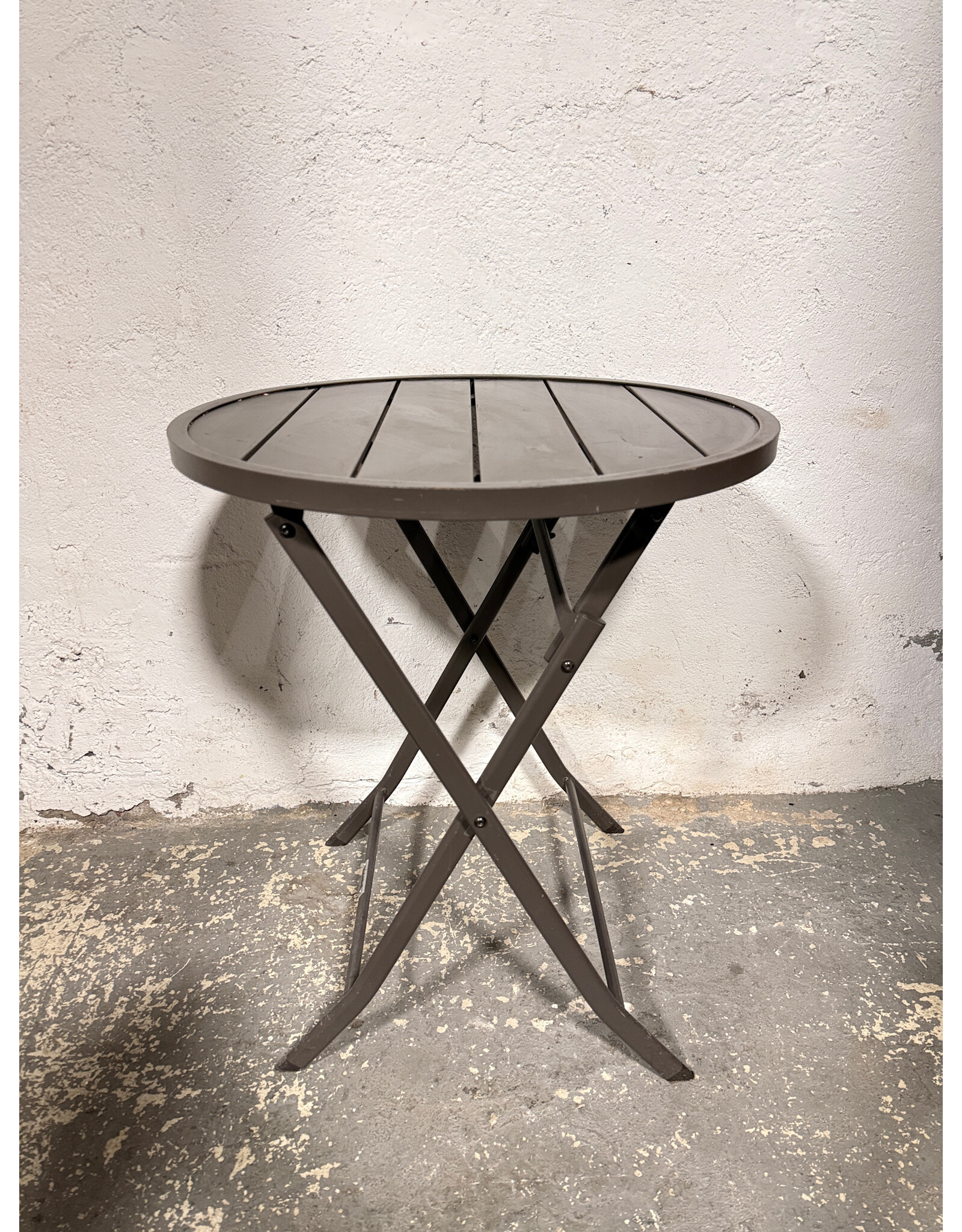 StyleWell Metal Grey Patio Table