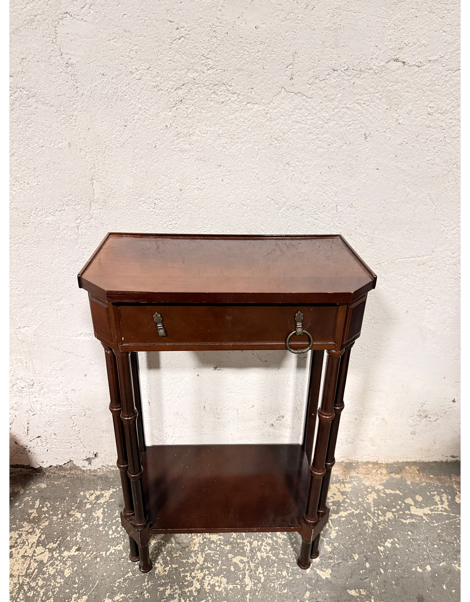 Bombay Style Cherry End Table