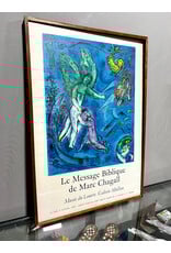 Le Message Biblique de Marc Chagall, framed exhibition poster