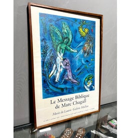 Le Message Biblique de Marc Chagall, framed exhibition poster