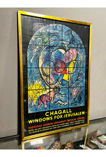 Chagall-Windows for Jerusalem, framed exhibition poster