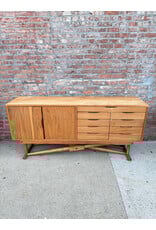 Ingram Wood 9-Drawer Console by Richard Wrightman