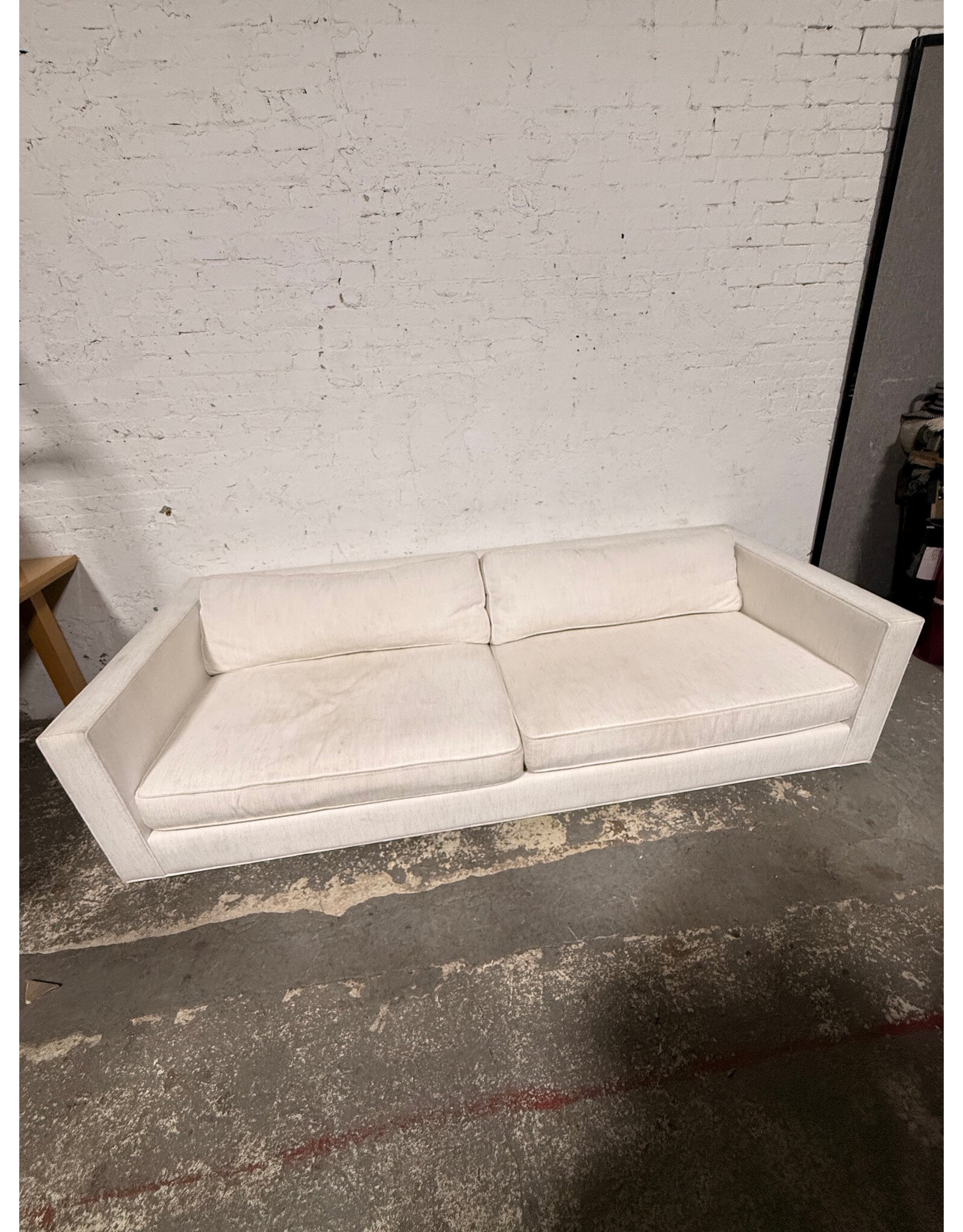Restoration Hardware White Sofa