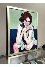 Clarity, framed oil on canvas, sgnd C FALIK 2002