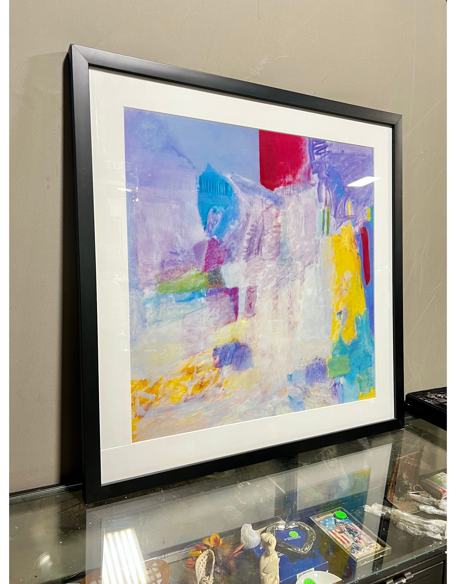 Plainsong by Emily Mason, framed print