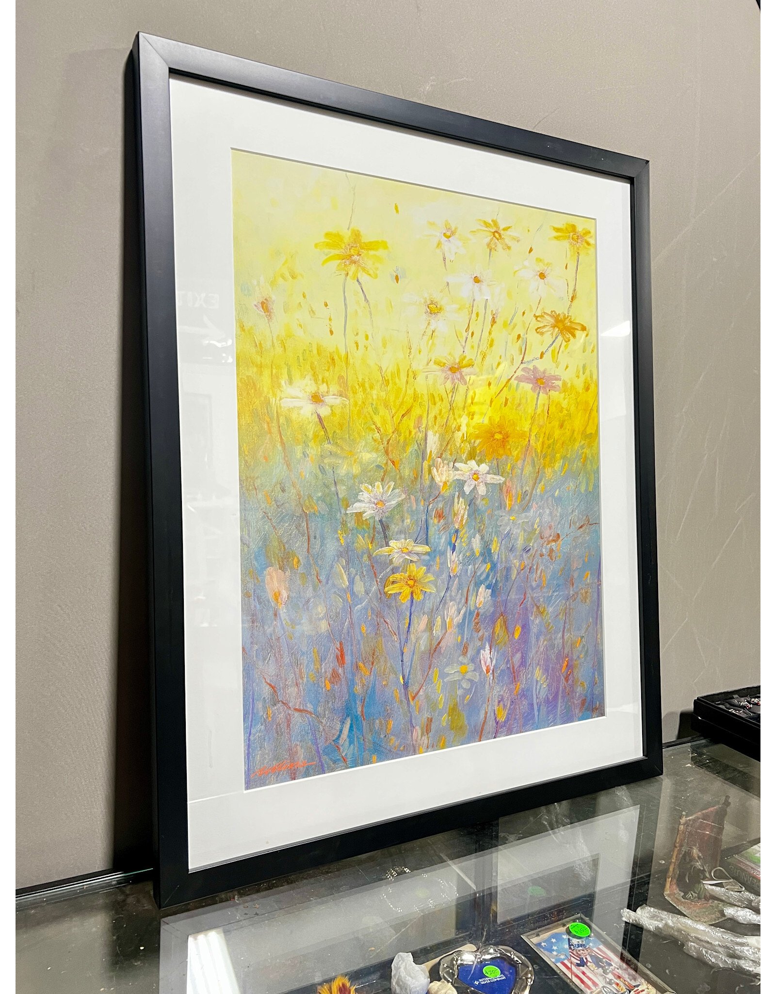Corner of the Garden by Gary Max Collins, framed print
