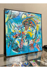 Moscow (Red Square 1) by Wassily Kandinsky. framed print