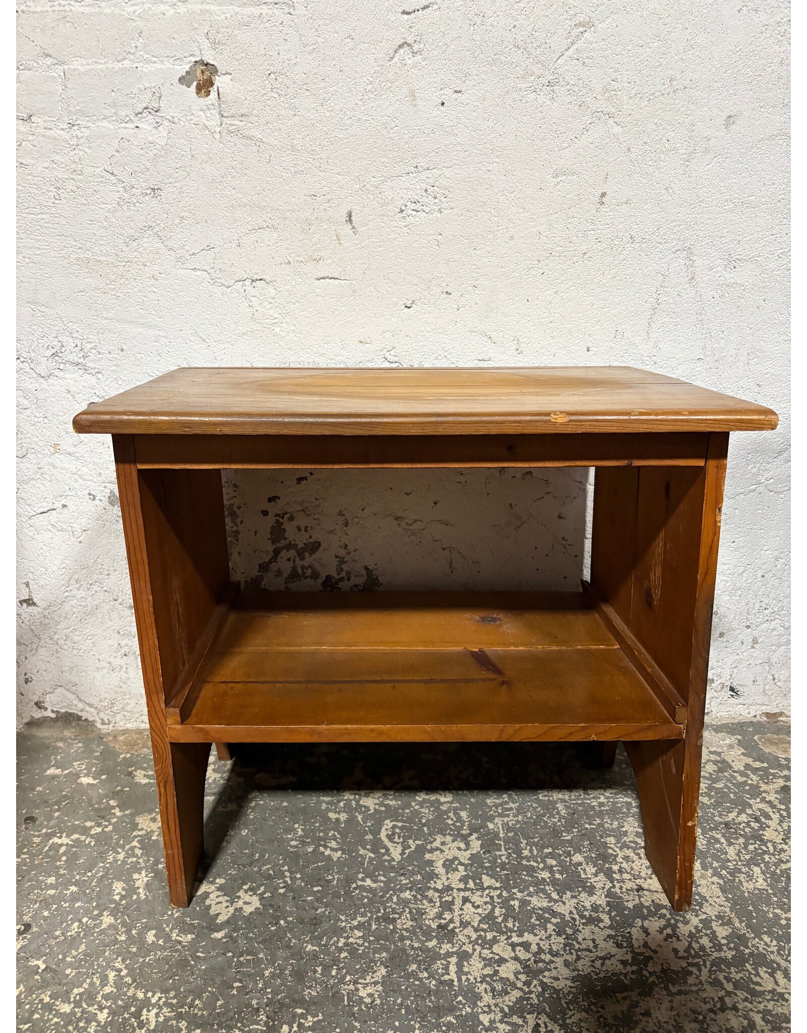 Vintage Wooden Nightstand
