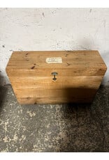 Vintage Rustic Wooden Trunk