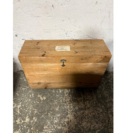 Vintage Rustic Wooden Trunk