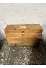 Vintage Rustic Wooden Trunk