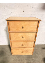 Pine 4-Drawer Chest of Drawers