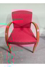 Teknion Red Upholstered Asana Chair