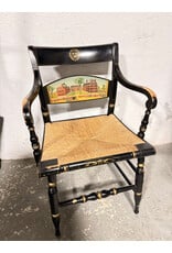 Vintage L. Hitchcock lllini Collegiate Chair