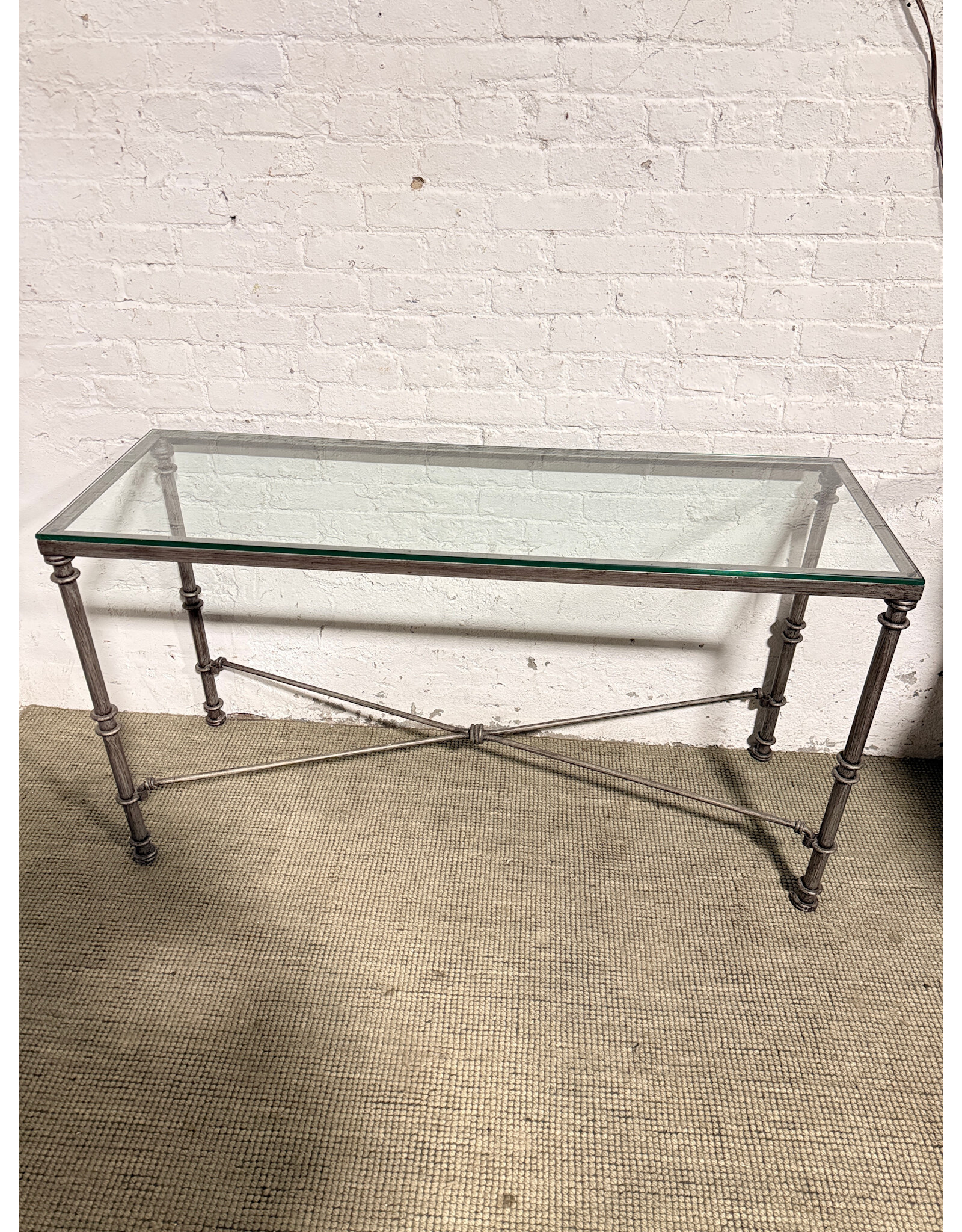 Pier 1 Iron Console Hall Table