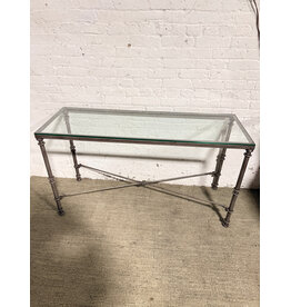 Pier 1 Iron Console Hall Table