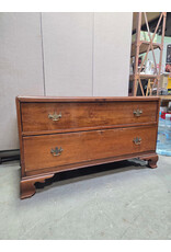 Antique Wooden 2-Drawer Chest