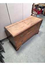 Antique Wooden 2-Drawer Chest