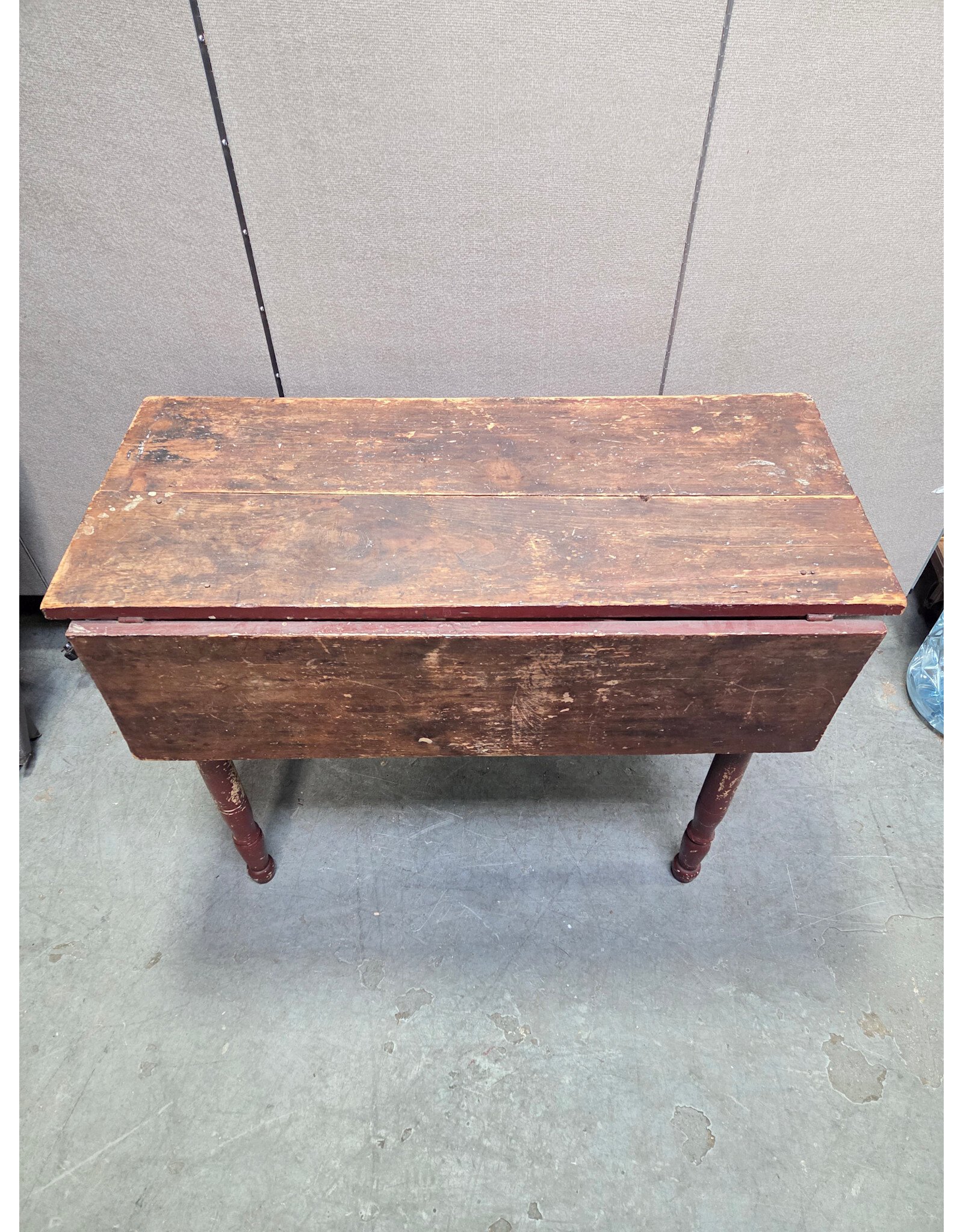 Antique Wooden Drop Leaf Table