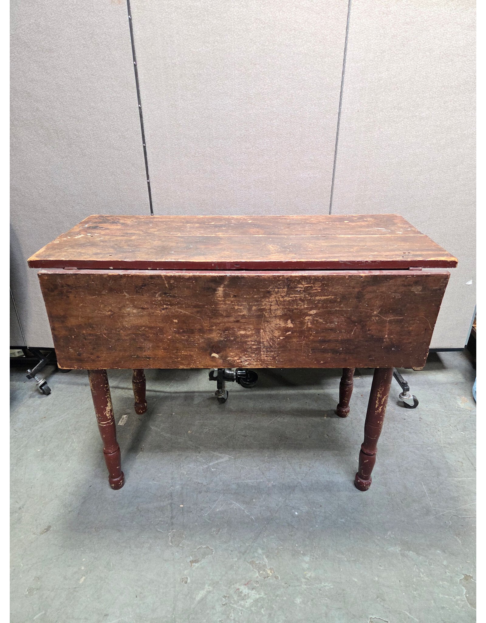 Antique Wooden Drop Leaf Table