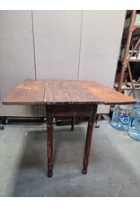 Antique Wooden Drop Leaf Table