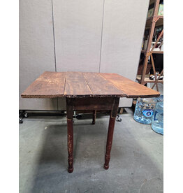 Antique Wooden Drop Leaf Table